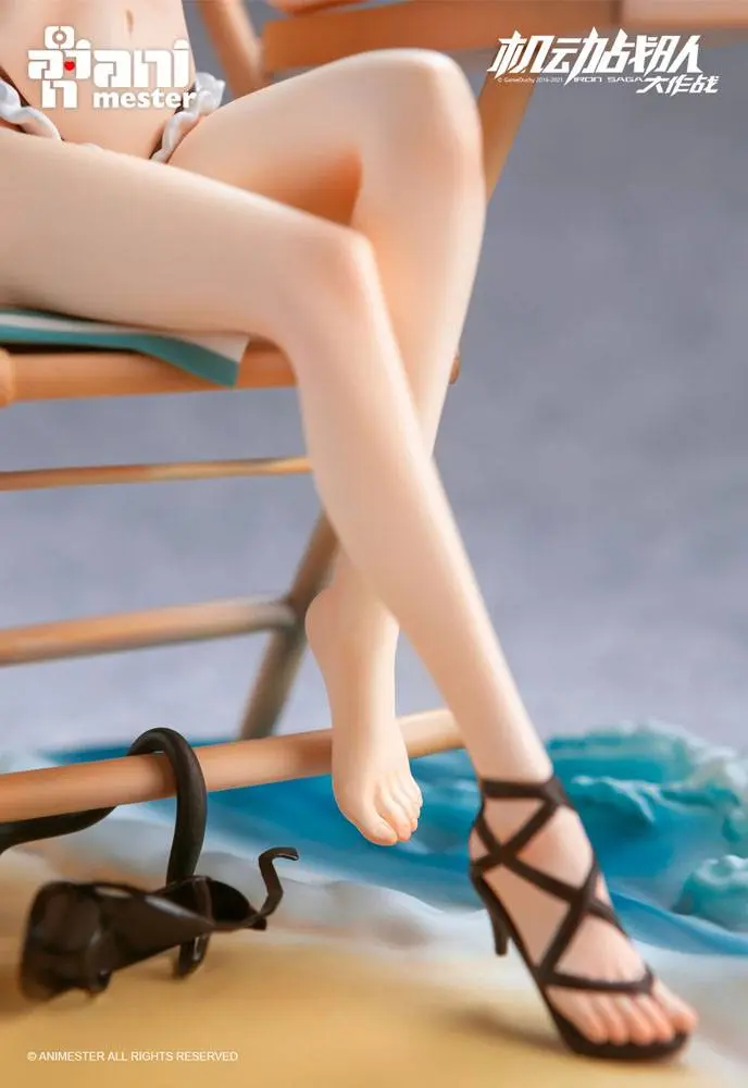 Iron Saga PVC Statue 1/7 Judith Swimwear Ver. 29 cm product photo