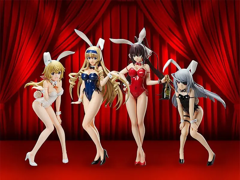 IS (Infinite Stratos) PVC Statue 1/4 Charlotte Dunois Bareleg Bunny Ver. 36 cm product photo