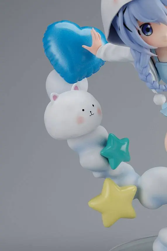 Is the Order a Rabbit BLOOM PVC Statue 1/6 Chino Tippy Hoodie Ver. 21 cm product photo