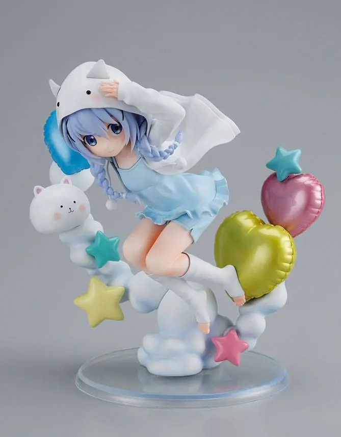 Is the Order a Rabbit BLOOM PVC Statue 1/6 Chino Tippy Hoodie Ver. 21 cm product photo