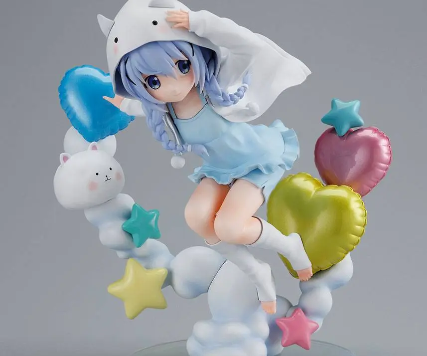 Is the Order a Rabbit BLOOM PVC Statue 1/6 Chino Tippy Hoodie Ver. 21 cm product photo
