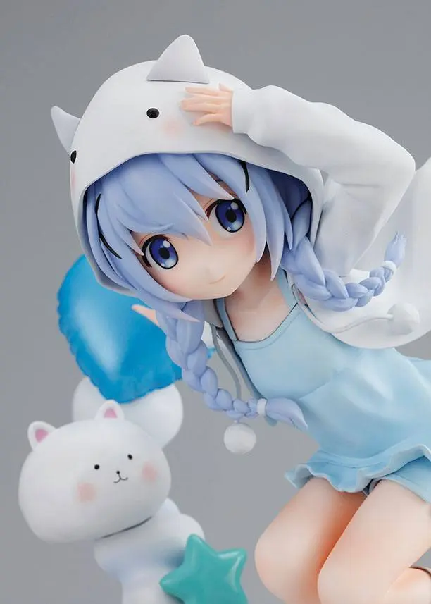 Is the Order a Rabbit BLOOM PVC Statue 1/6 Chino Tippy Hoodie Ver. 21 cm product photo