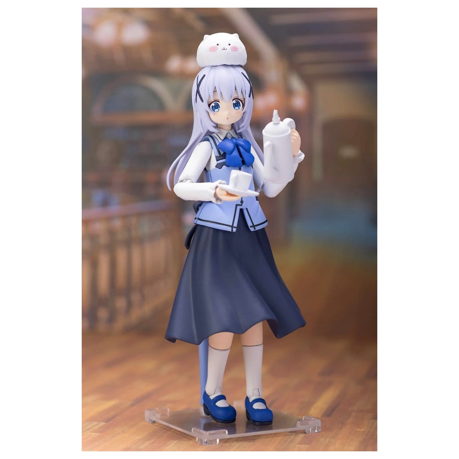Is the Order a Rabbit? Bloom Plafia Plastic Model Kit Chino (Mini Figure set) 14 cm product photo