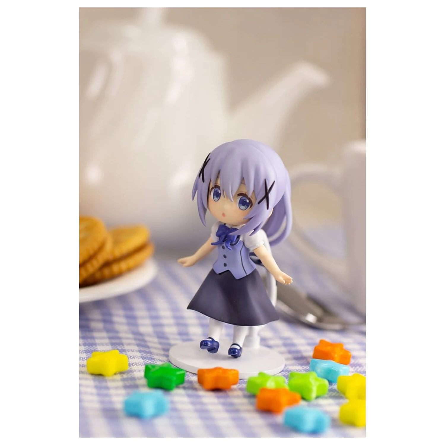 Is the Order a Rabbit? Bloom Plafia Plastic Model Kit Chino (Mini Figure set) 14 cm product photo
