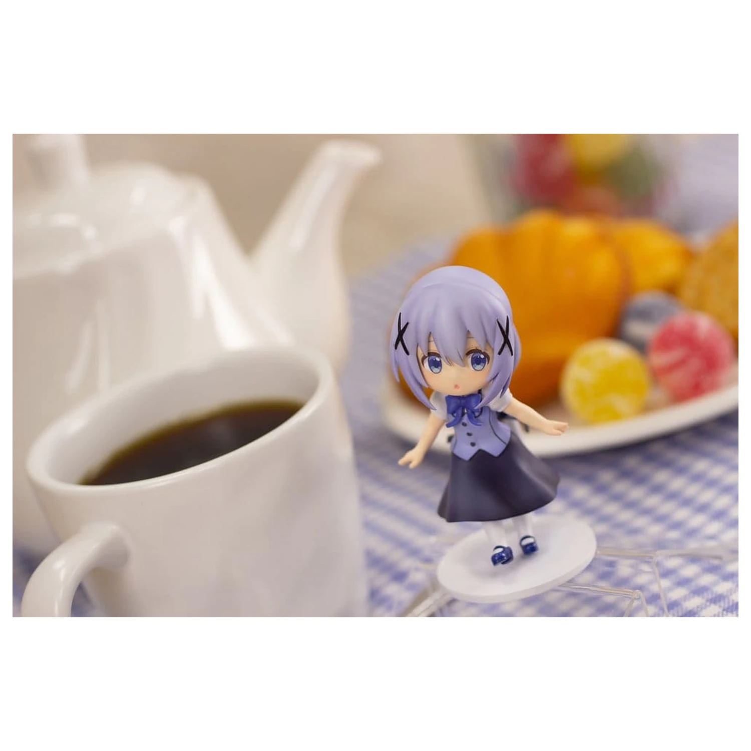 Is the Order a Rabbit? Bloom Plafia Plastic Model Kit Chino (Mini Figure set) 14 cm product photo