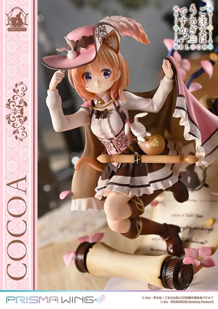 Is the Order a Rabbit? Bloom Prisma Wing PVC Statue 1/7 Cocoa 21 cm product photo