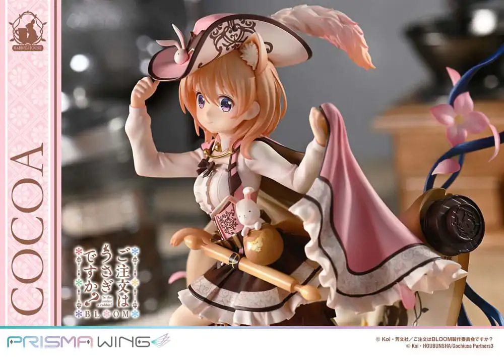 Is the Order a Rabbit? Bloom Prisma Wing PVC Statue 1/7 Cocoa 21 cm product photo