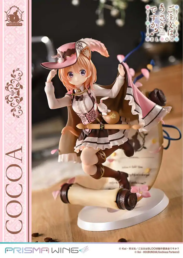 Is the Order a Rabbit? Bloom Prisma Wing PVC Statue 1/7 Cocoa 21 cm product photo
