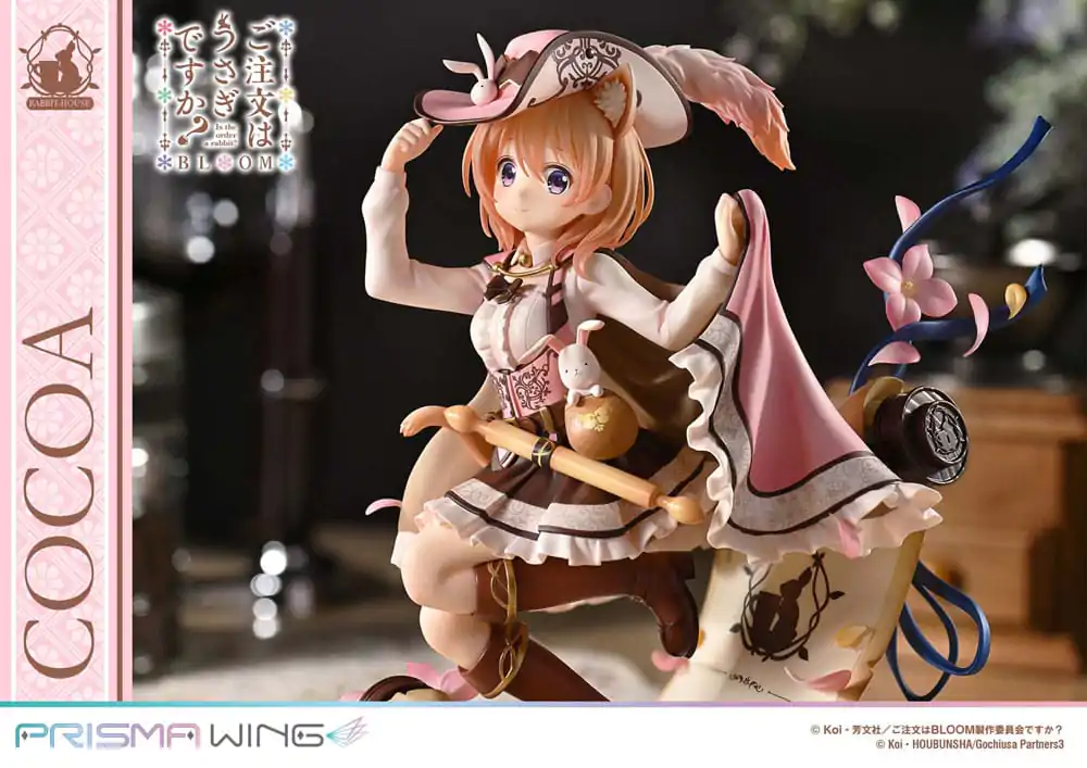 Is the Order a Rabbit? Bloom Prisma Wing PVC Statue 1/7 Cocoa 21 cm product photo