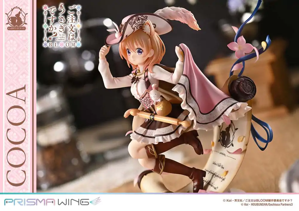 Is the Order a Rabbit? Bloom Prisma Wing PVC Statue 1/7 Cocoa 21 cm product photo