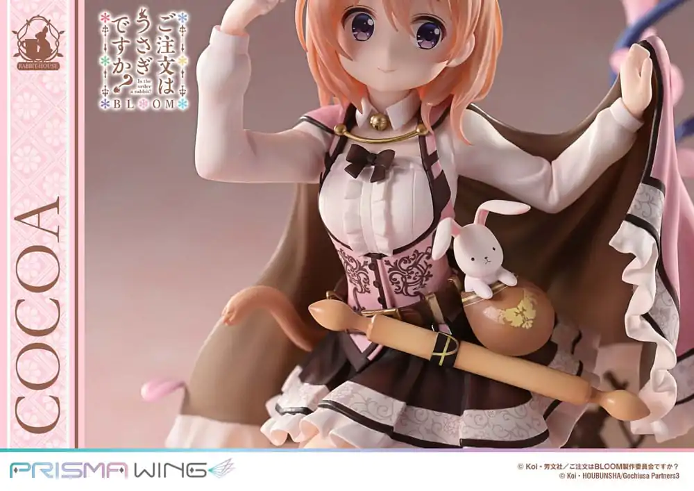 Is the Order a Rabbit? Bloom Prisma Wing PVC Statue 1/7 Cocoa 21 cm product photo