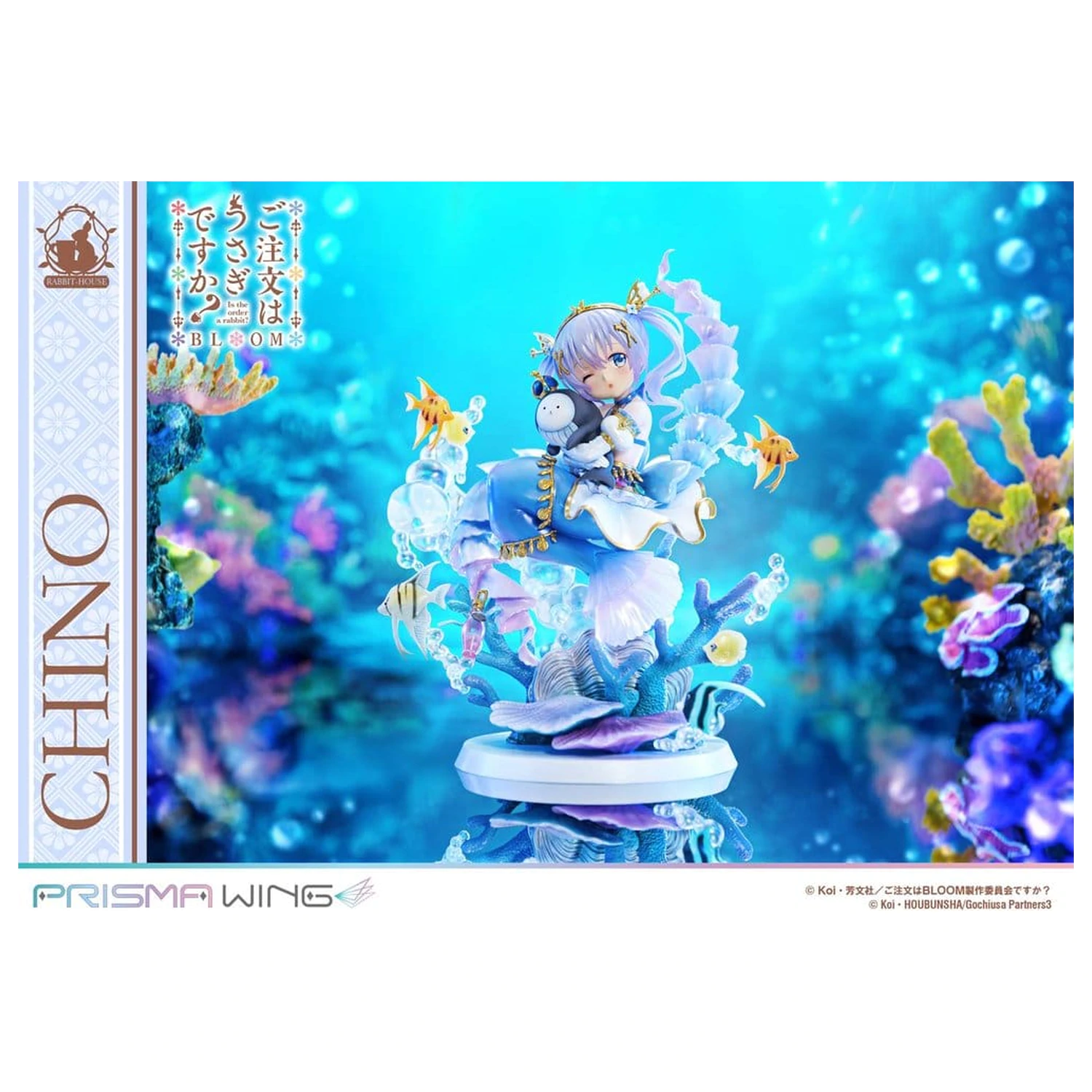Is the Order a Rabbit? BLOOM Prisma Wing Pre-Painted Figure 1/7 Chino 21 cm product photo