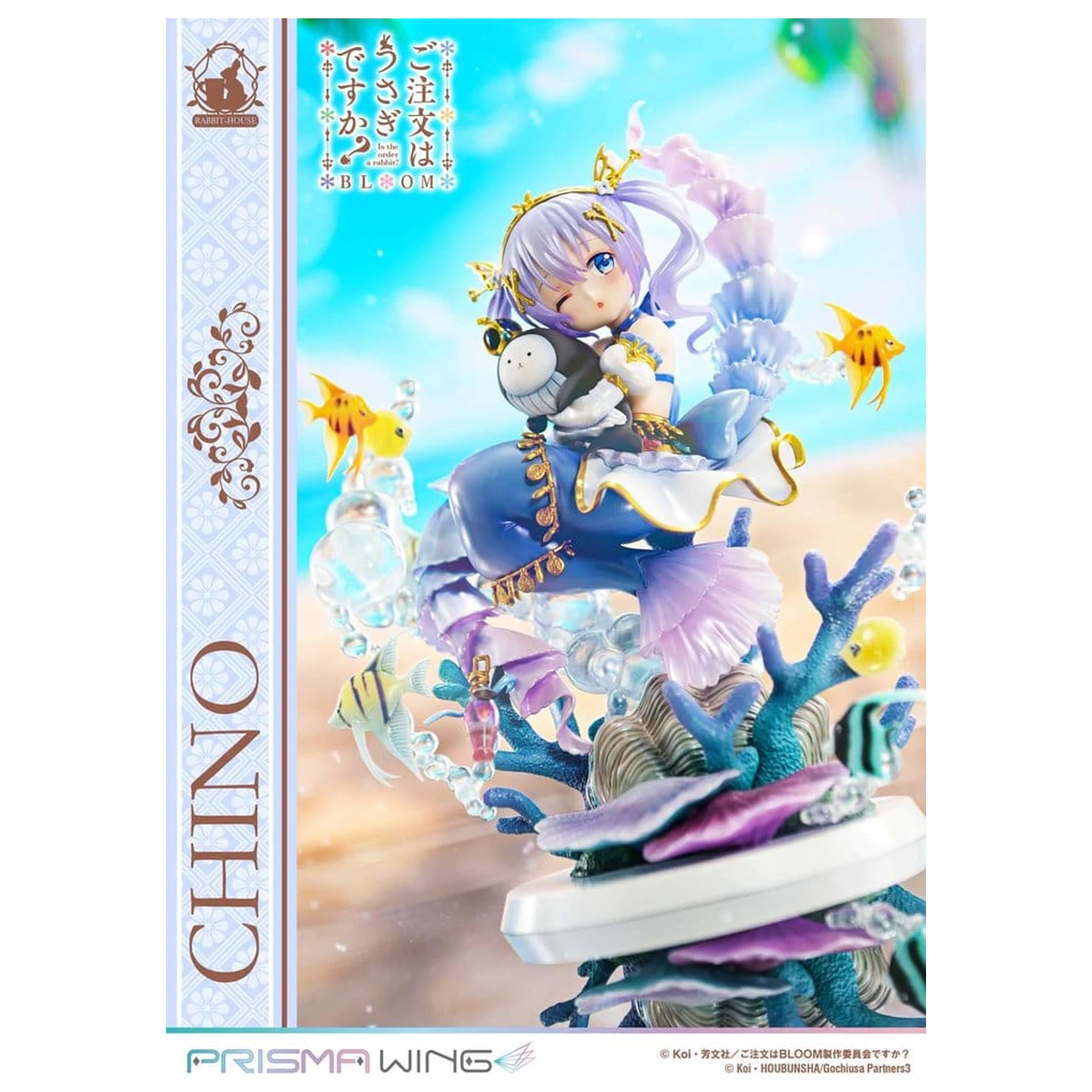 Is the Order a Rabbit? BLOOM Prisma Wing Pre-Painted Figure 1/7 Chino 21 cm product photo
