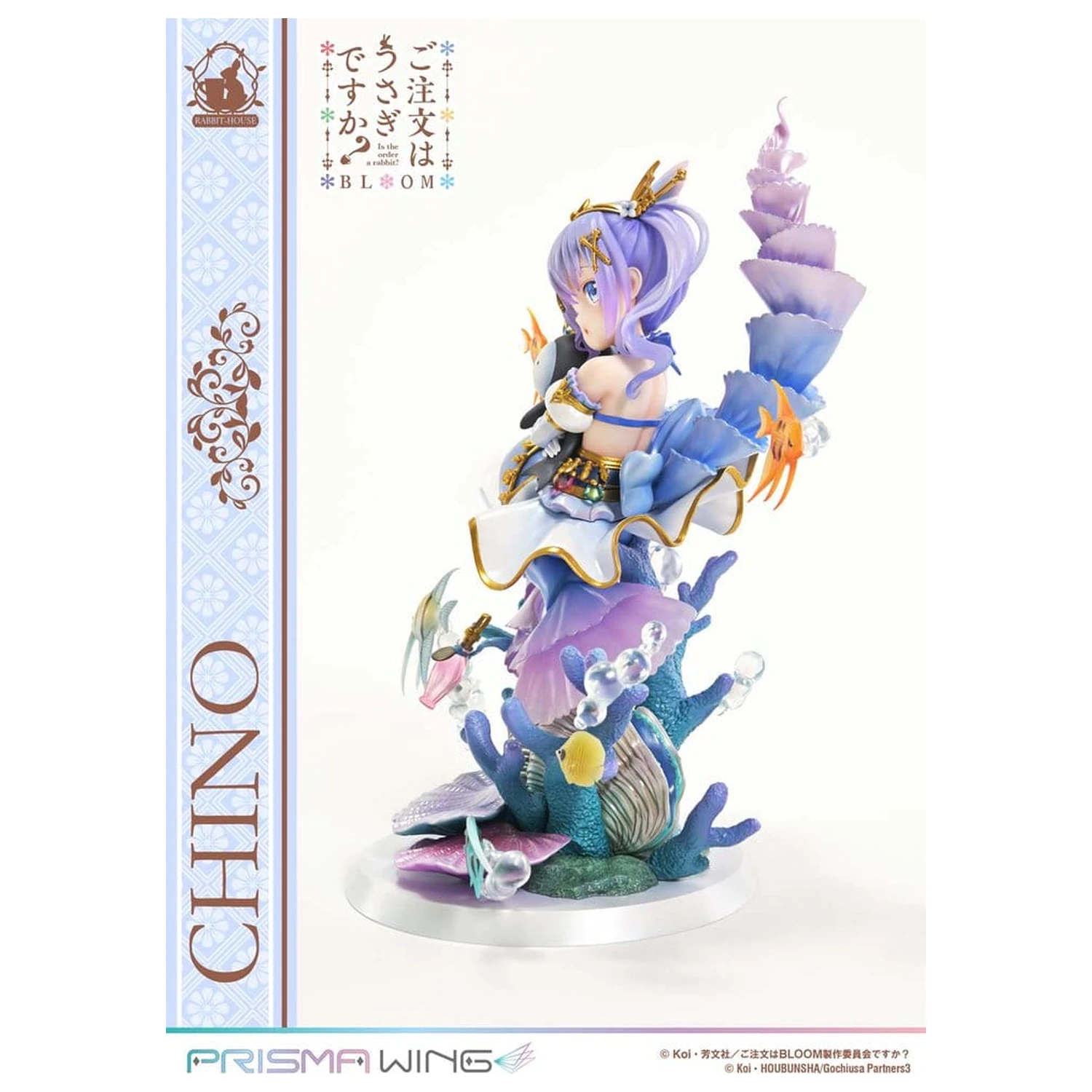 Is the Order a Rabbit? BLOOM Prisma Wing Pre-Painted Figure 1/7 Chino 21 cm product photo