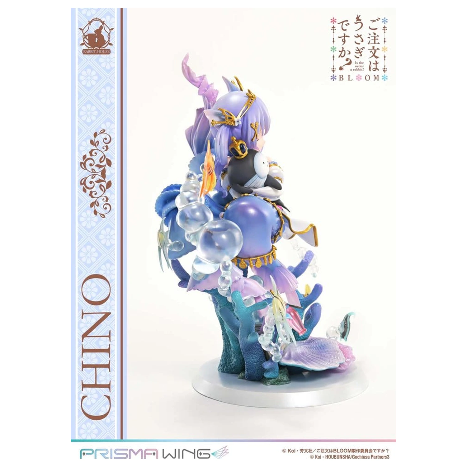 Is the Order a Rabbit? BLOOM Prisma Wing Pre-Painted Figure 1/7 Chino 21 cm product photo