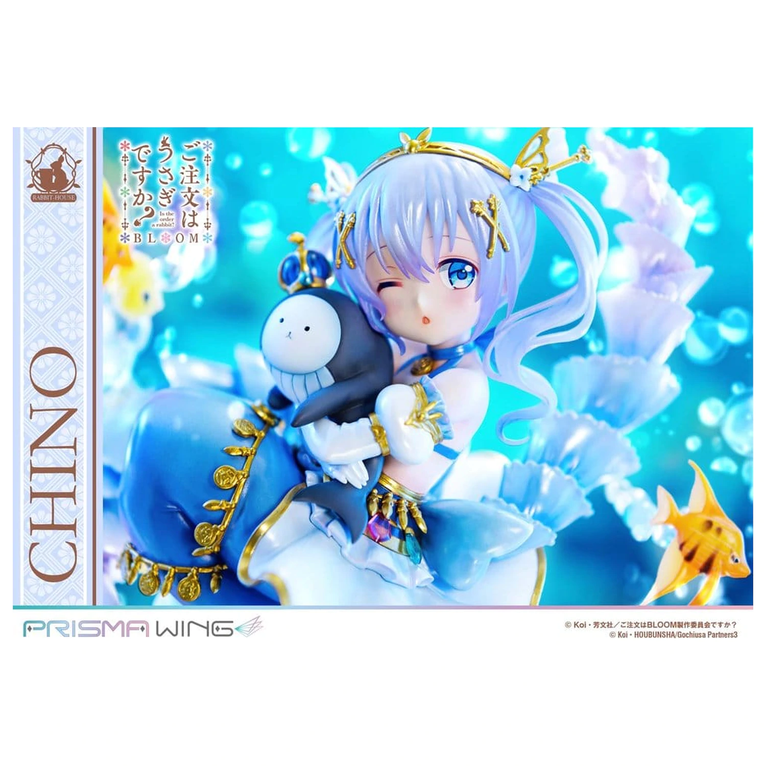 Is the Order a Rabbit? BLOOM Prisma Wing Pre-Painted Figure 1/7 Chino 21 cm product photo