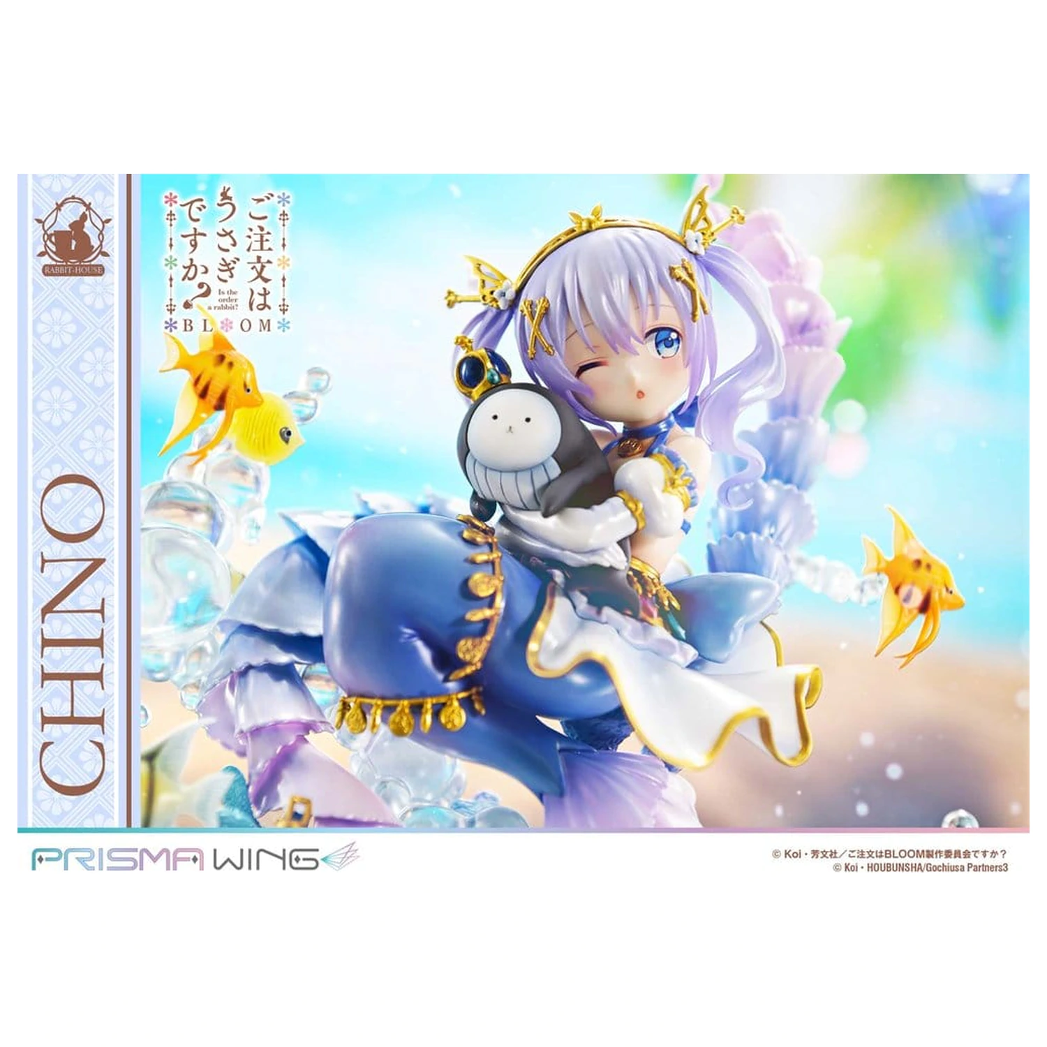 Is the Order a Rabbit? BLOOM Prisma Wing Pre-Painted Figure 1/7 Chino 21 cm product photo