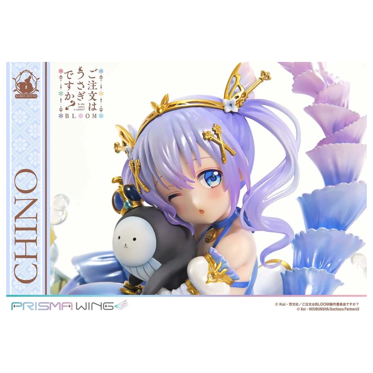 Is the Order a Rabbit? BLOOM Prisma Wing Pre-Painted Figure 1/7 Chino 21 cm product photo