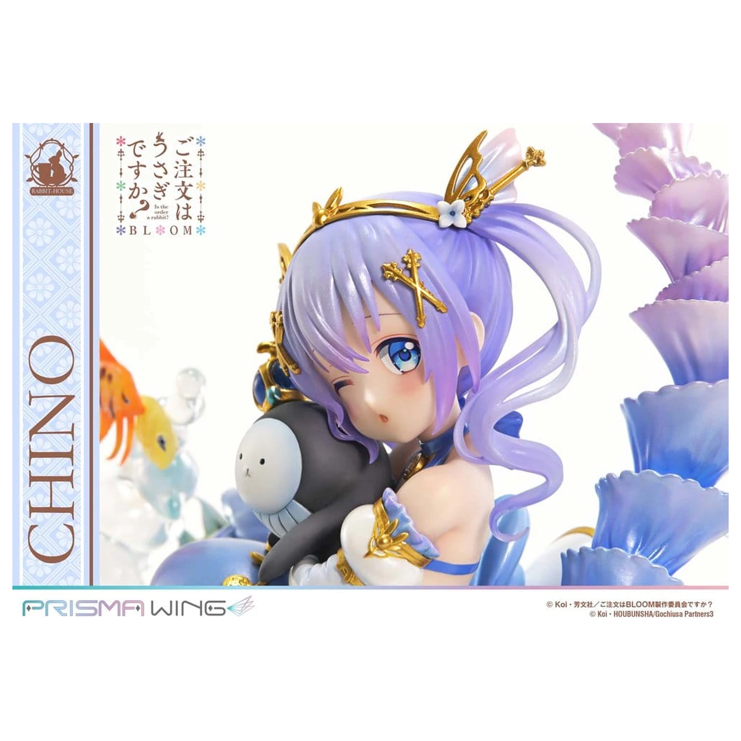 Is the Order a Rabbit? BLOOM Prisma Wing Pre-Painted Figure 1/7 Chino 21 cm product photo