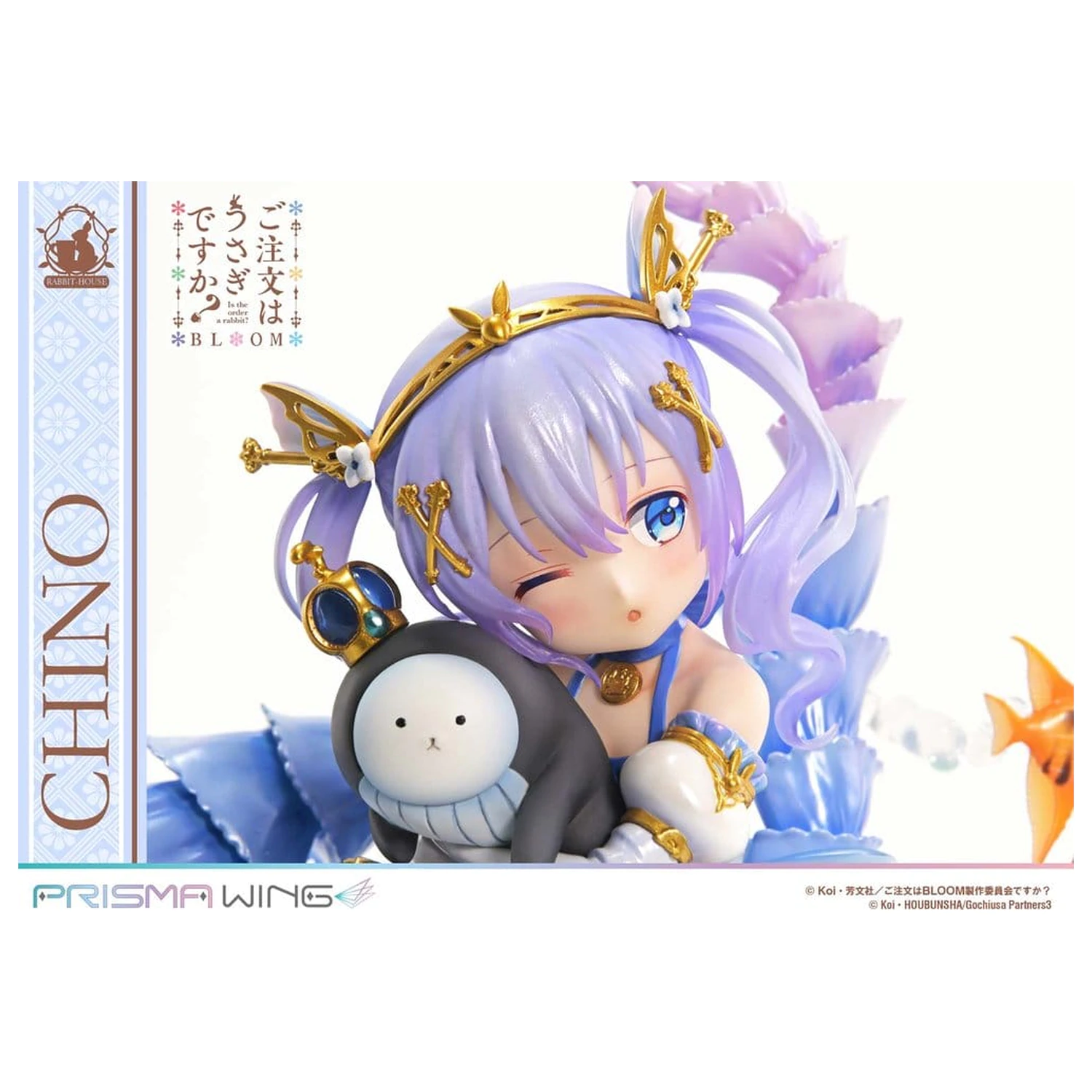 Is the Order a Rabbit? BLOOM Prisma Wing Pre-Painted Figure 1/7 Chino 21 cm product photo