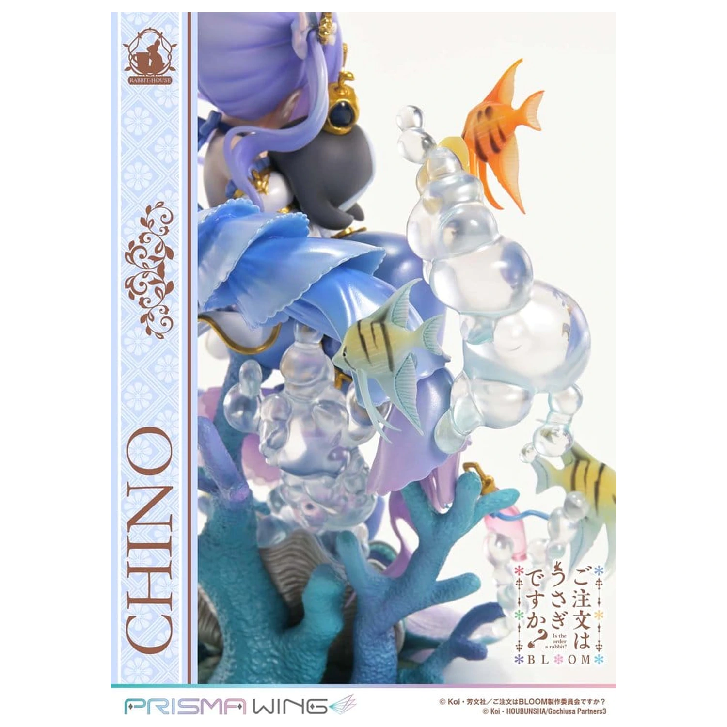 Is the Order a Rabbit? BLOOM Prisma Wing Pre-Painted Figure 1/7 Chino 21 cm product photo