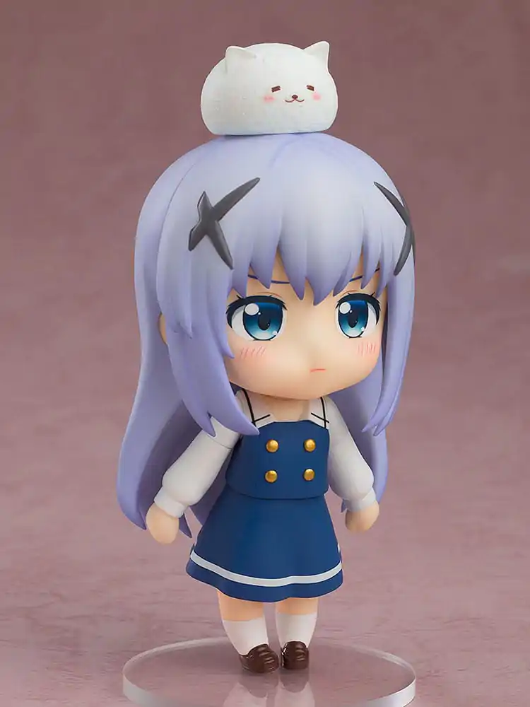 Is the Order a Rabbit Nendoroid Action Figure Chino: Winter Uniform Ver. 10 cm termékfotó