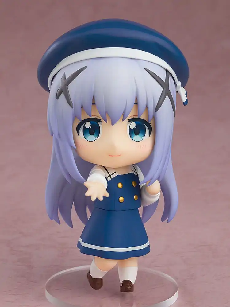 Is the Order a Rabbit Nendoroid Action Figure Chino: Winter Uniform Ver. 10 cm termékfotó