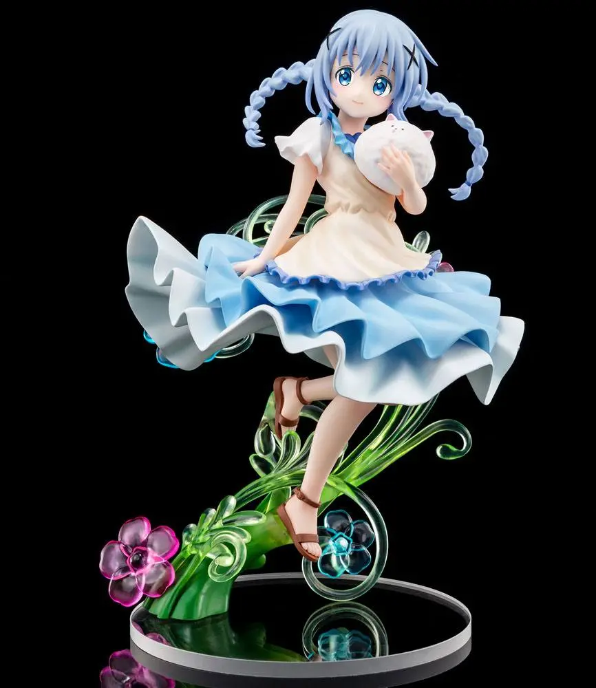 Is the Order a Rabbit? PVC Statue 1/7 Chino Summer Dress Ver. 21 cm product photo