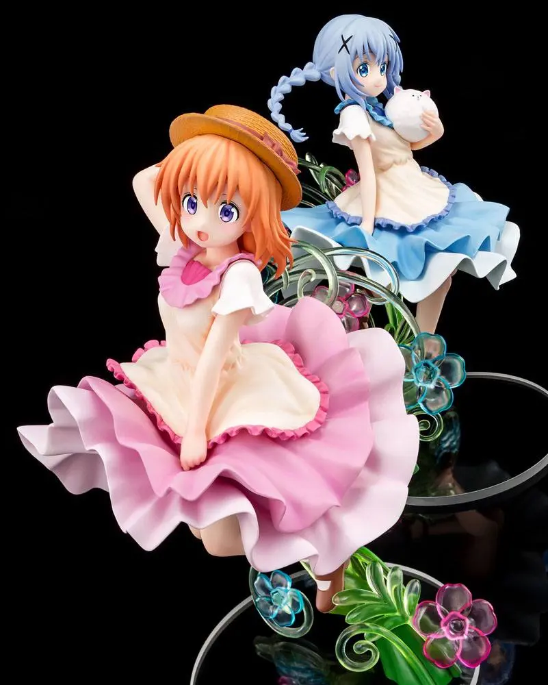 Is the Order a Rabbit? PVC Statue 1/7 Cocoa Summer Dress Ver. 22 cm product photo