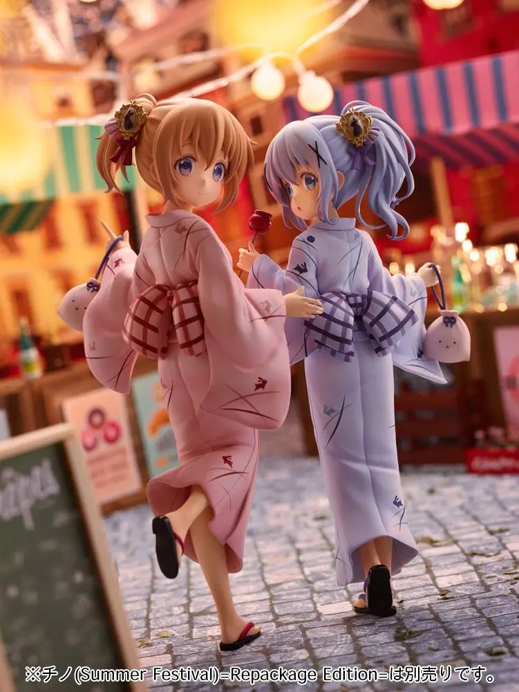 Is the order a rabbit? BLOOM PVC Statue 1/7 Chino (Summer Festival) Repackage Edition 22 cm product photo