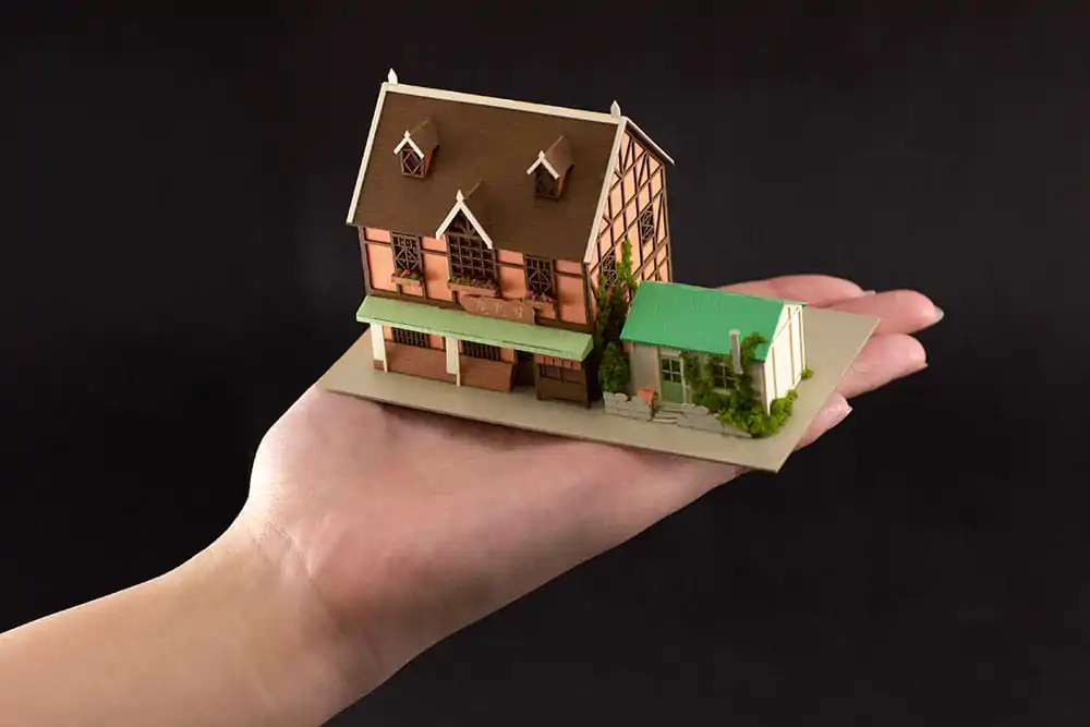 Is the order a rabbit?? 1/150 Paper Model Kit Anitecture Amausaan &amp; Syaro´s House 7 cm (3rd-run) product photo