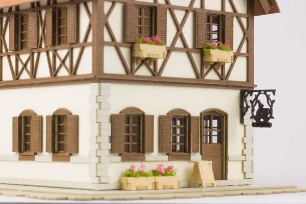 Is the order a rabbit?? 1/150 Paper Model Kit Anitecture Rabbit House 9 cm (3rd-run) product photo