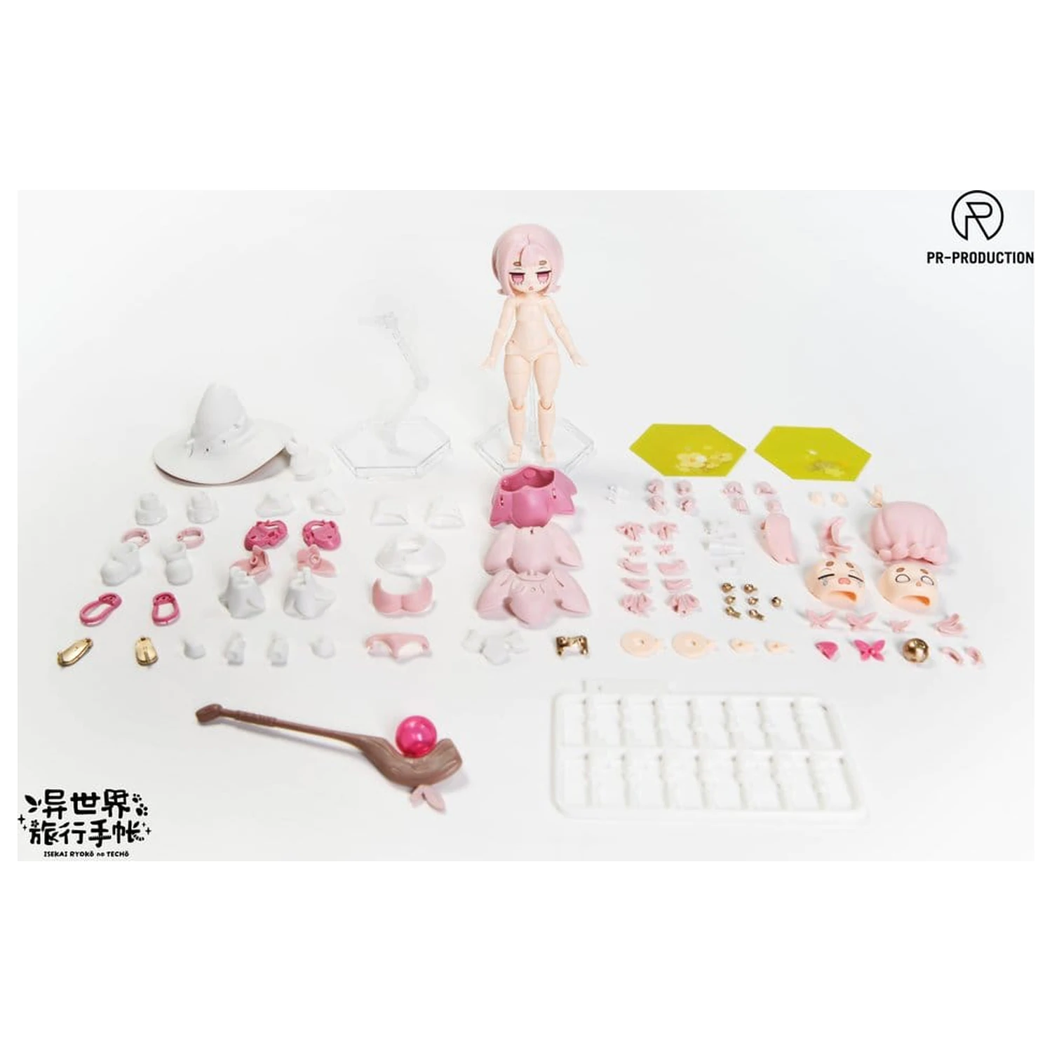 Isekai Travel Diary Plastic Model Kit 02B Rookie Wizard Mars Stock Sakura Magic Ver. 13 cm         product photo