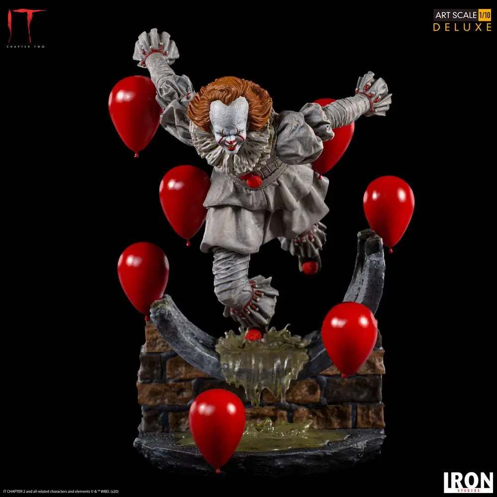 It Chapter Two Deluxe Art Scale Statue 1/10 Pennywise 21 cm product photo