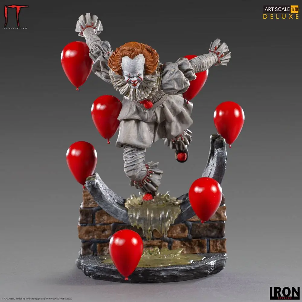 It Chapter Two Deluxe Art Scale Statue 1/10 Pennywise 21 cm product photo