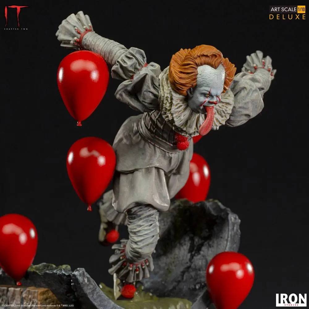 It Chapter Two Deluxe Art Scale Statue 1/10 Pennywise 21 cm product photo