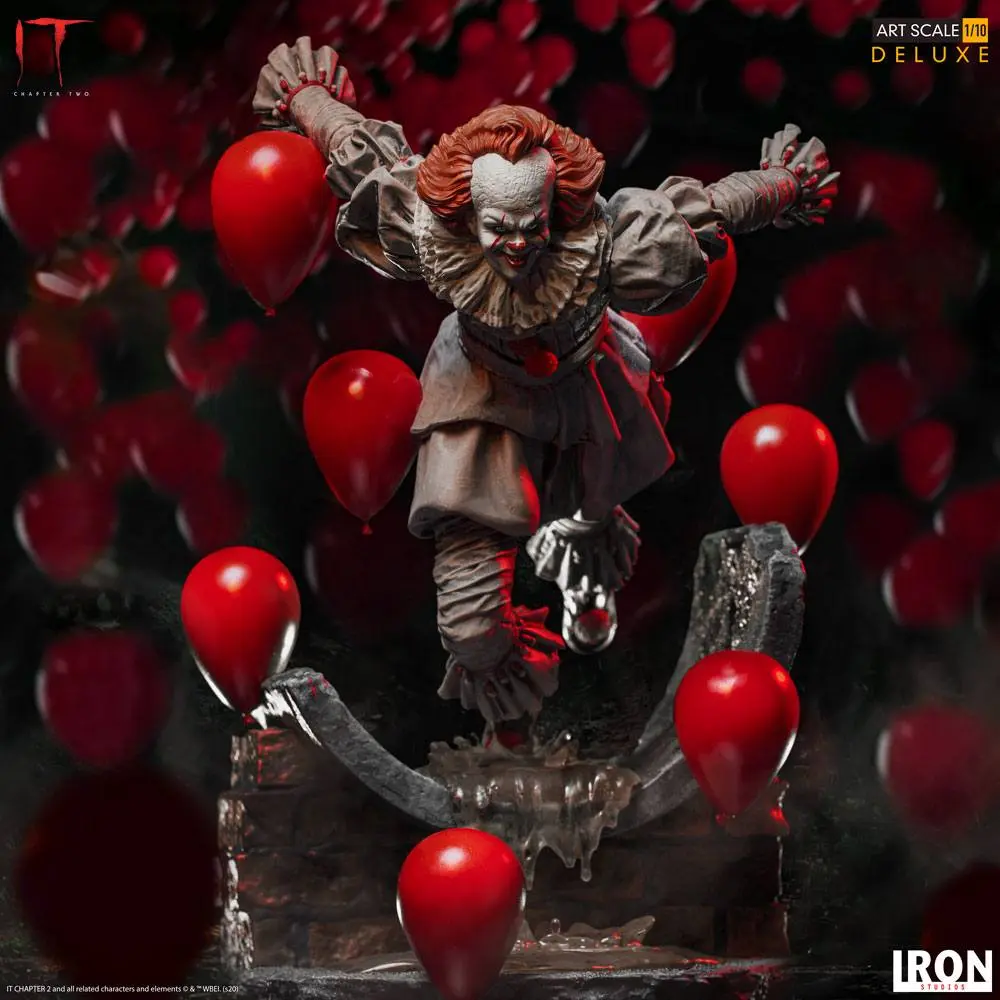 It Chapter Two Deluxe Art Scale Statue 1/10 Pennywise 21 cm product photo