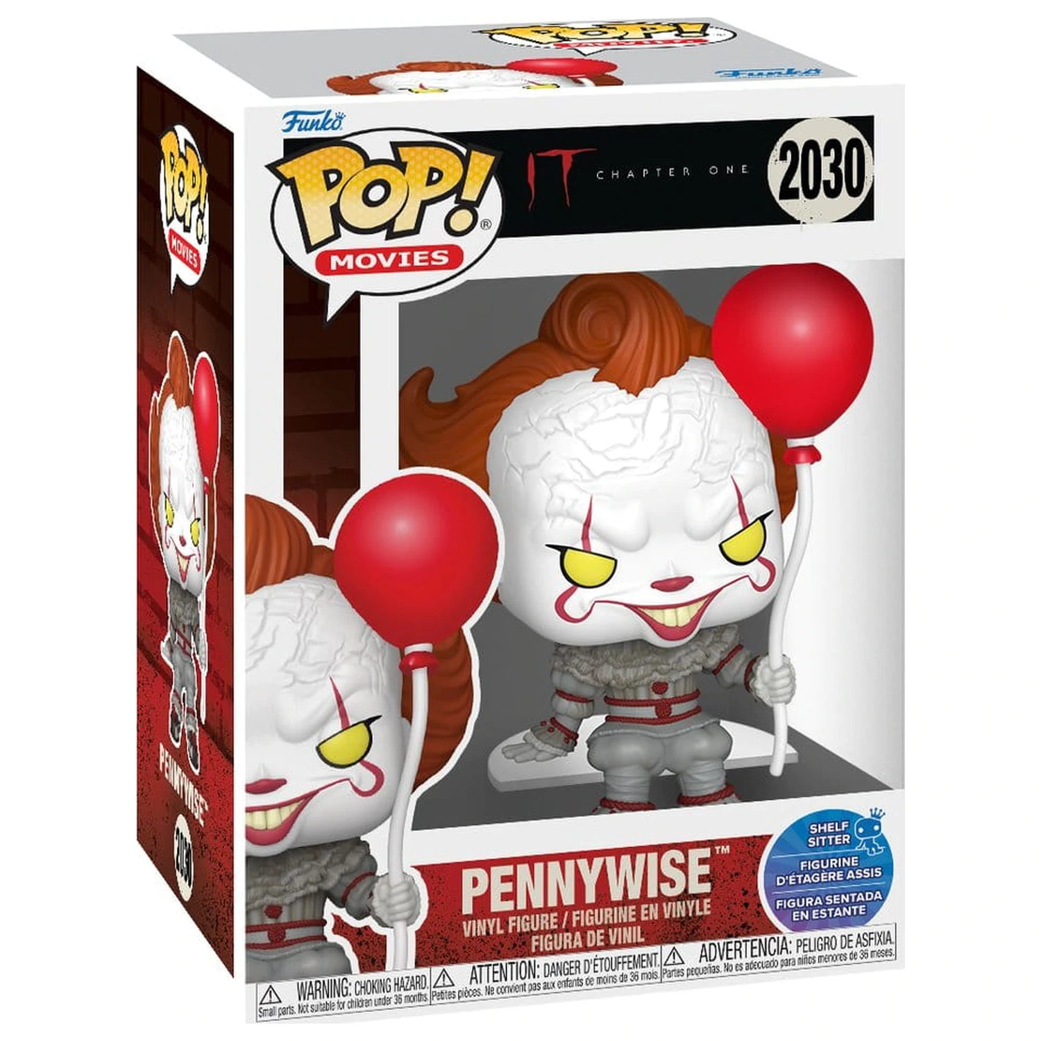 It Chapter Two Funko POP! Movies Vinyl Figure Pennywise (Horror Sitters) 9 cm product photo