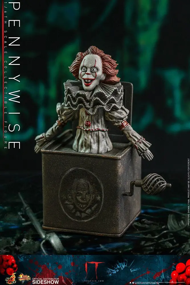 It Chapter Two Movie Masterpiece Action Figure 1/6 Pennywise 32 cm product photo