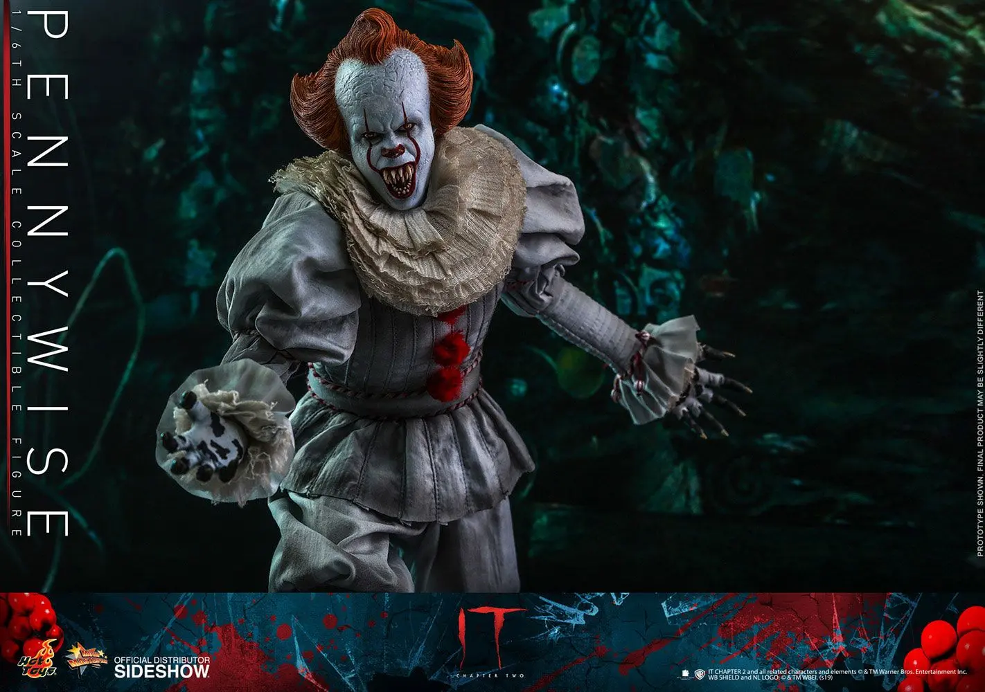 It Chapter Two Movie Masterpiece Action Figure 1/6 Pennywise 32 cm product photo