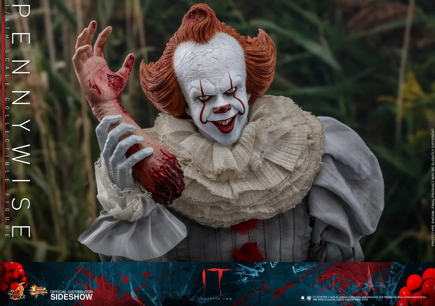 It Chapter Two Movie Masterpiece Action Figure 1/6 Pennywise 32 cm product photo