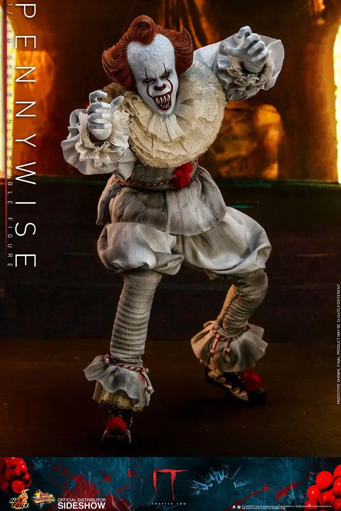 It Chapter Two Movie Masterpiece Action Figure 1/6 Pennywise 32 cm product photo