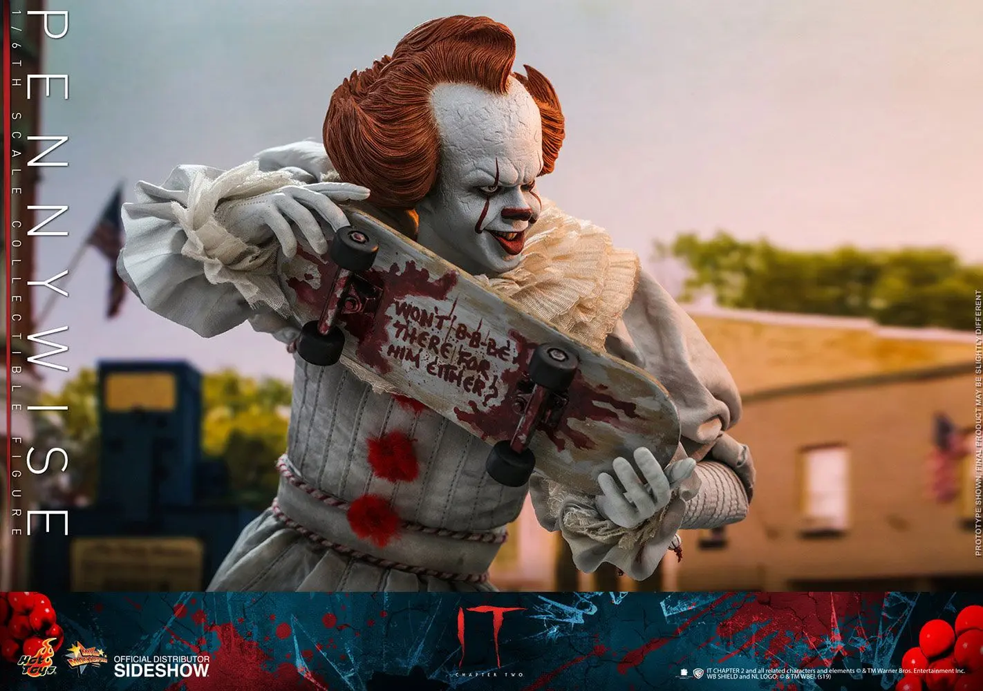 It Chapter Two Movie Masterpiece Action Figure 1/6 Pennywise 32 cm product photo