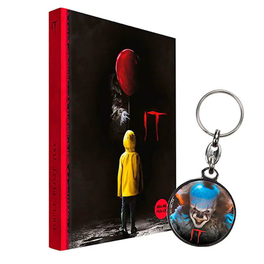 IT Notebook with light and keychain product photo