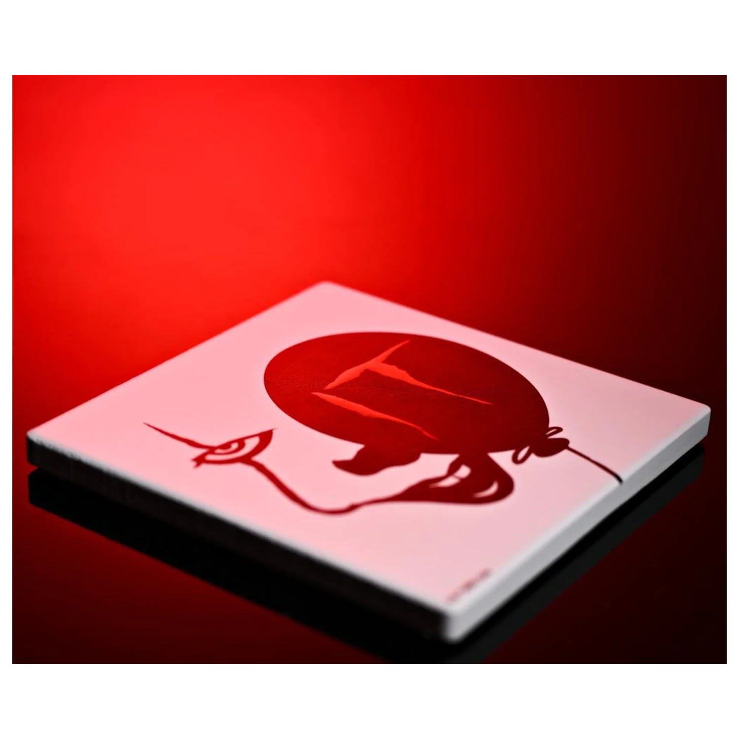 IT Pennywise & Balloon Ceramic Square Coaster product photo