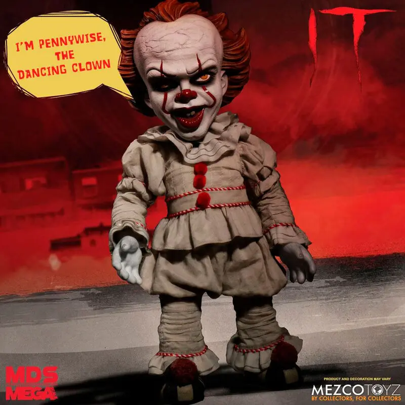 Stephen King's It 2017 Designer Series Talking Pennywise 38 cm termékfotó