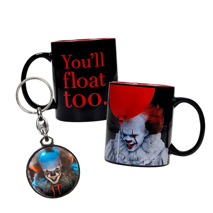 IT Pennywise Mug and Metal keychain product photo