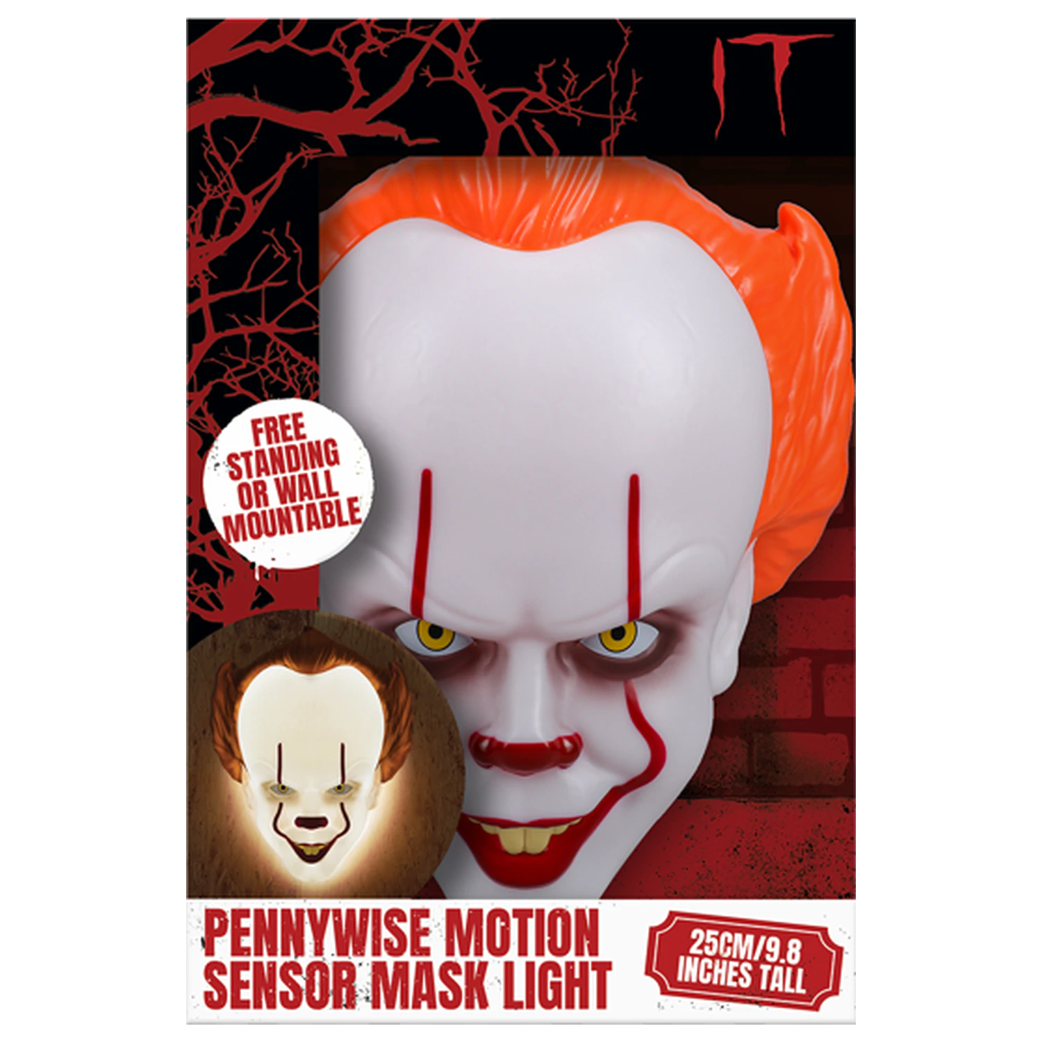 IT Pennywise Mask Light Motion Sensor product photo
