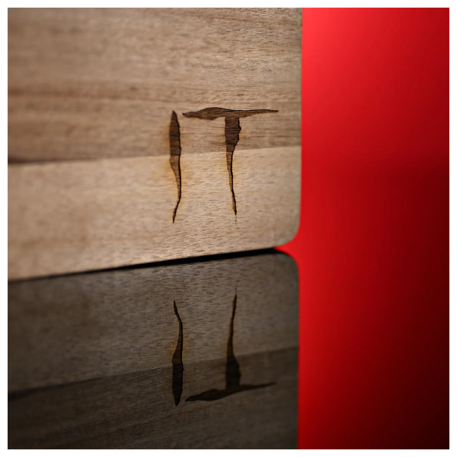 IT Time to Float Wood Serving Board product photo
