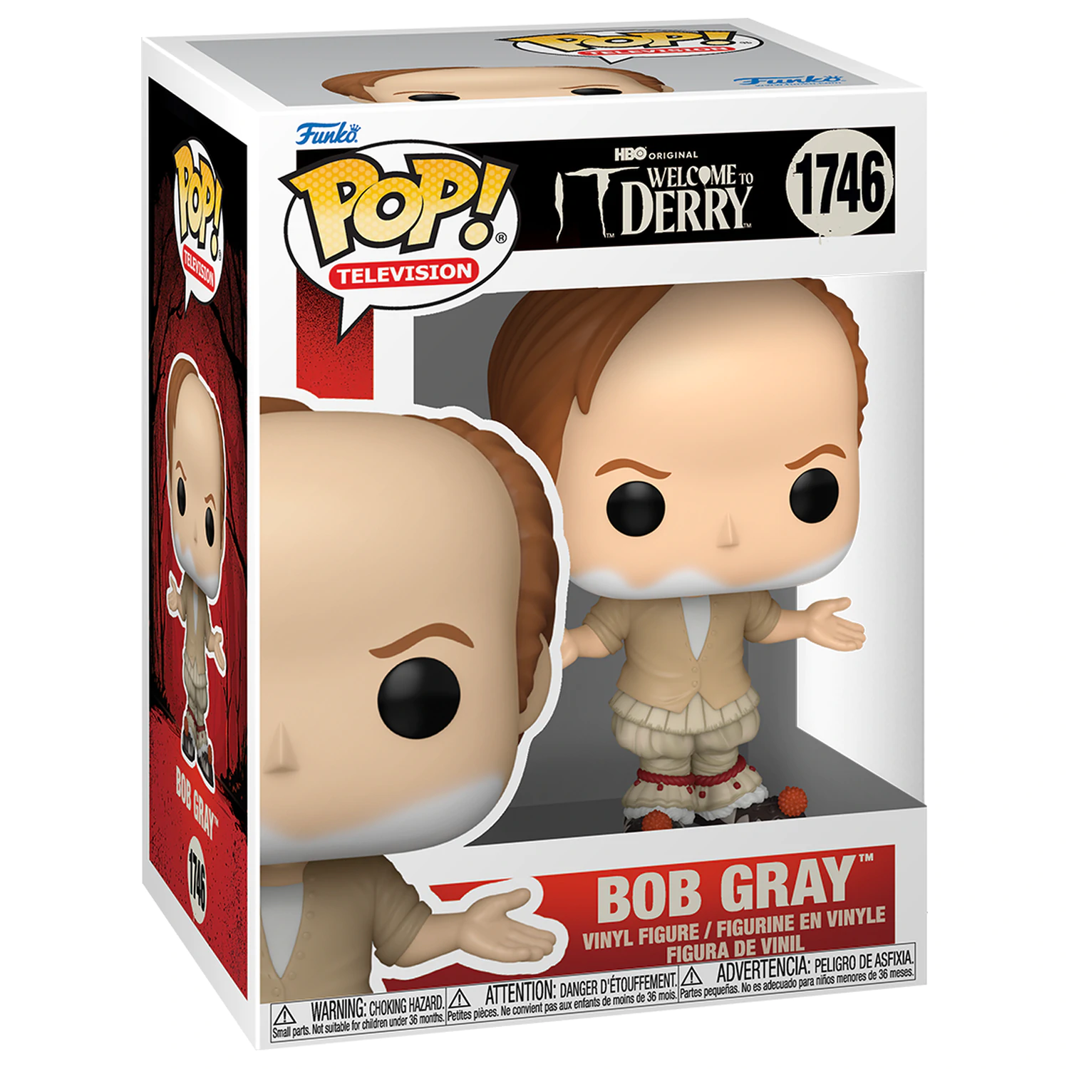 It-Welcome to Derry Funko POP! Plus Vinyl Figure Bob Gray 9 cm product photo